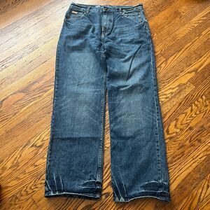 LRG Grass Roots Jeans Baggy Hip Hop Y2K Classic 47 Fit 90s Men's Size 34x32